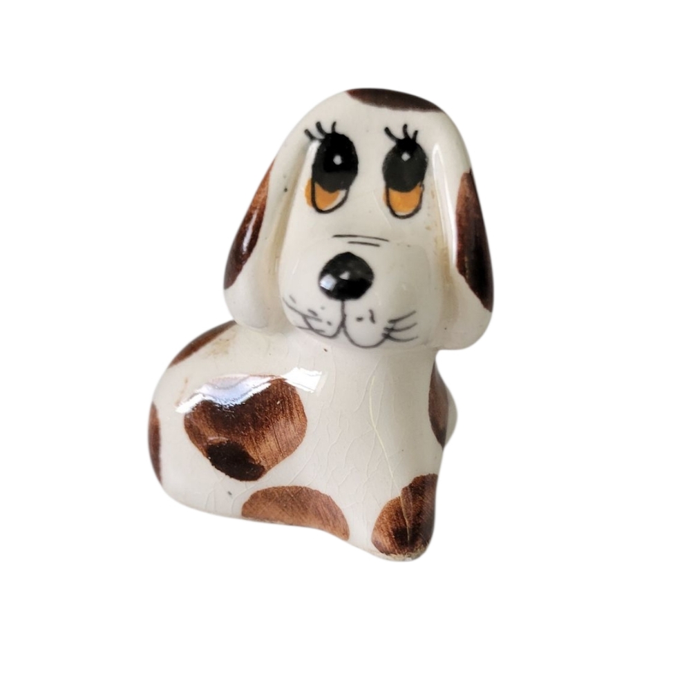 VINTAGE PHILIP LAURESTON SPOTTED DOG FIGURINE